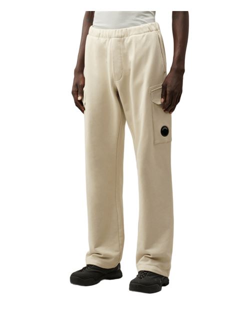 FLEECE CARGO LENS SWEATPANTS C.P. COMPANY | 21CMSP030A5086W120